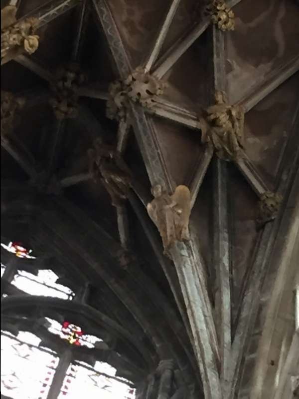Gloucester Cathedral - The Bagpipe Map